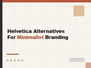 Contemporary Geometric Alternatives to Helvetica