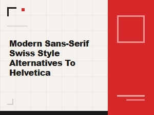 Fresh Alternatives to Helvetica in Swiss Design